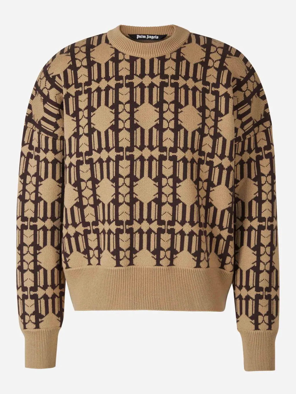 Palm Angels Monogram Knitted Sweater