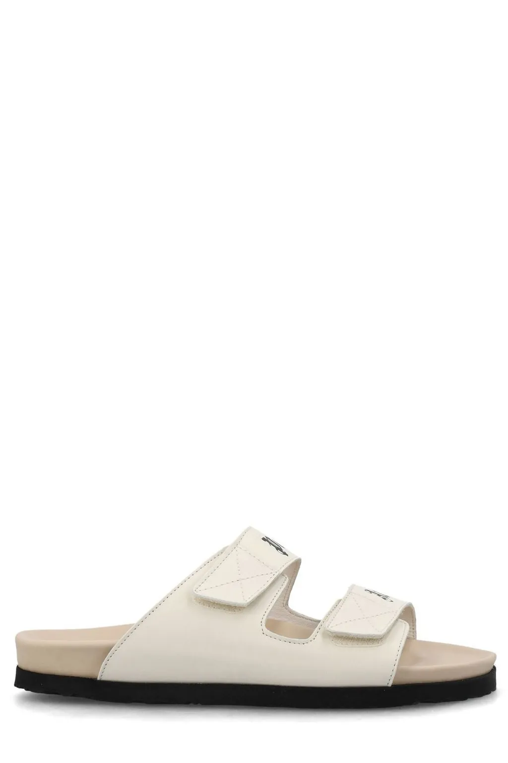 Palm Angels Logo Printed Double Strap Sandals