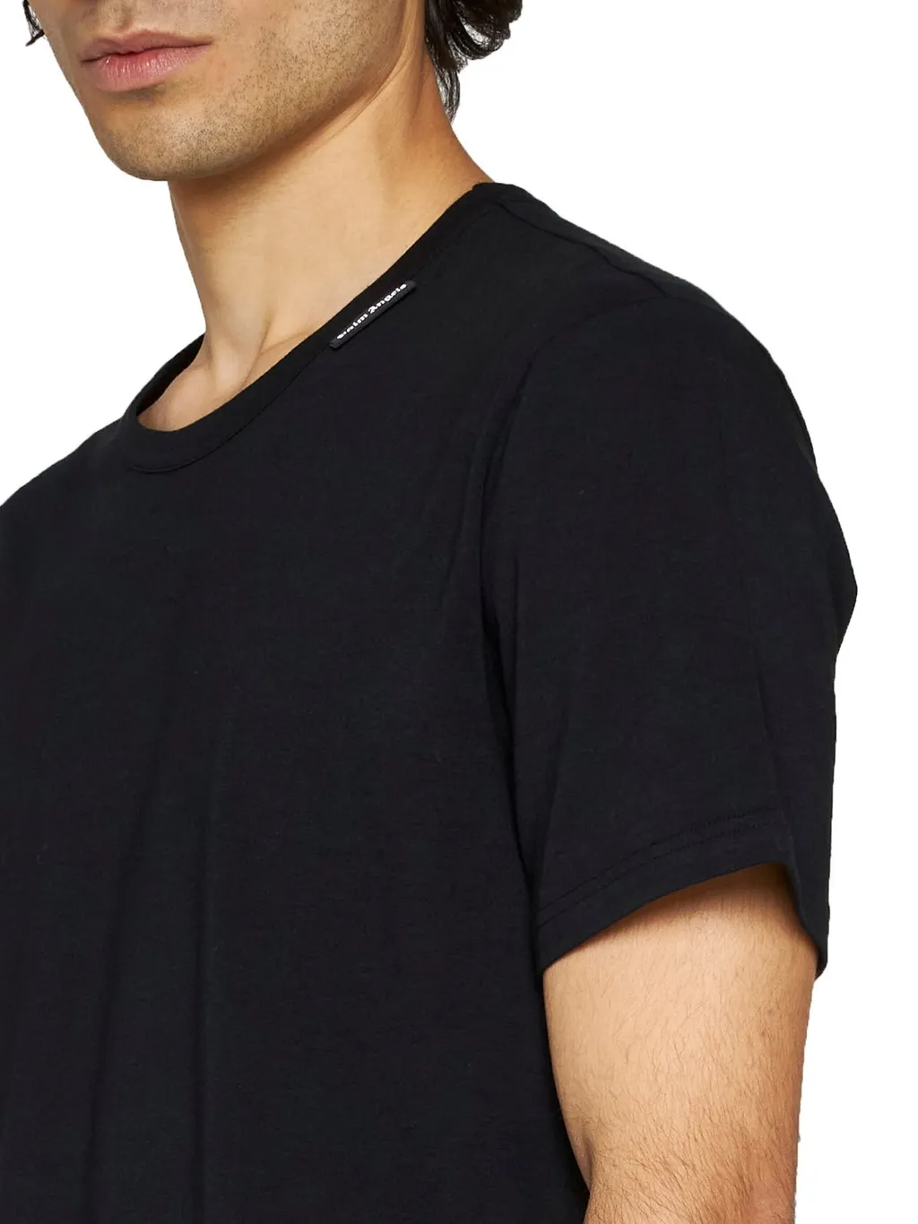 Palm Angels Logo-Patch Short-Sleeved T-Shirt