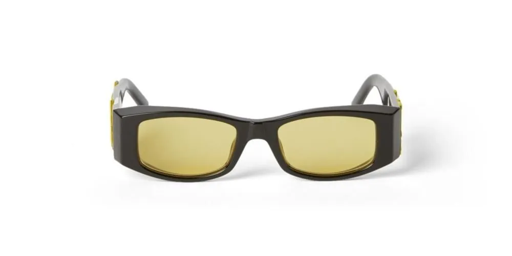 Palm Angels Eyewear Angel Rectangular Frame Sunglasses