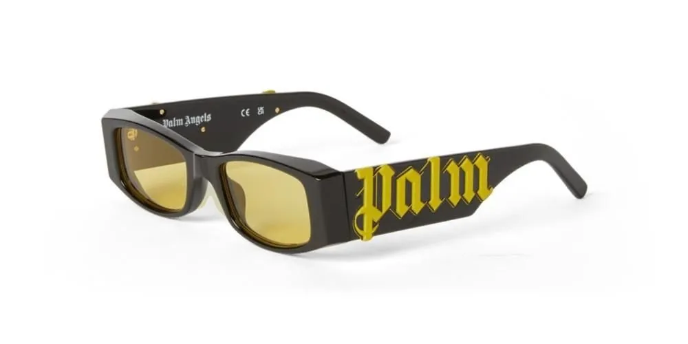 Palm Angels Eyewear Angel Rectangular Frame Sunglasses