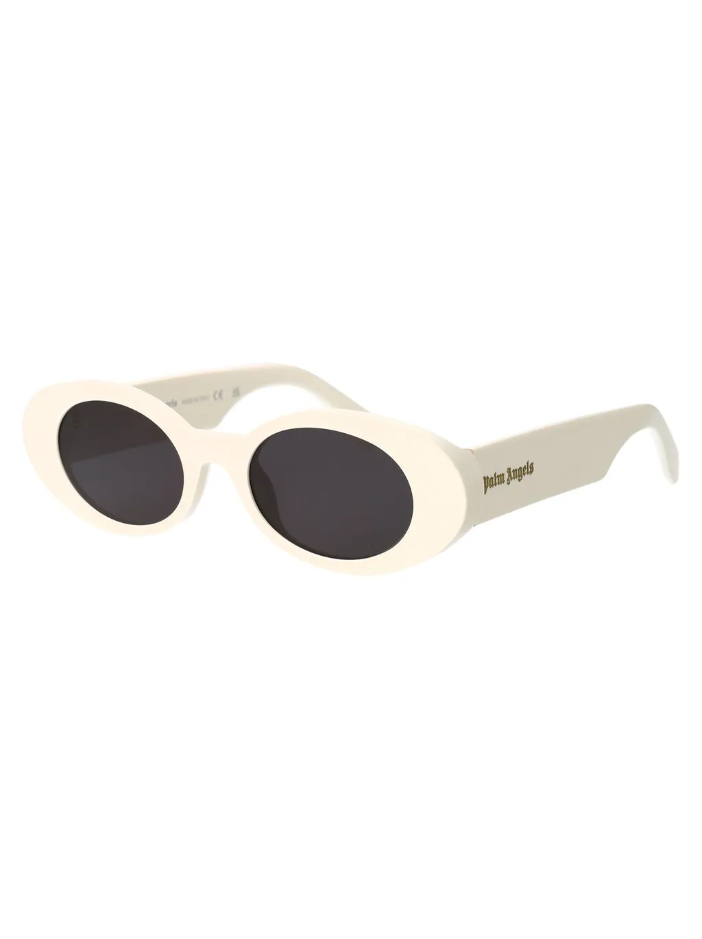 Palm Angels Eyewear Gilroy Oval Frame Sunglasses