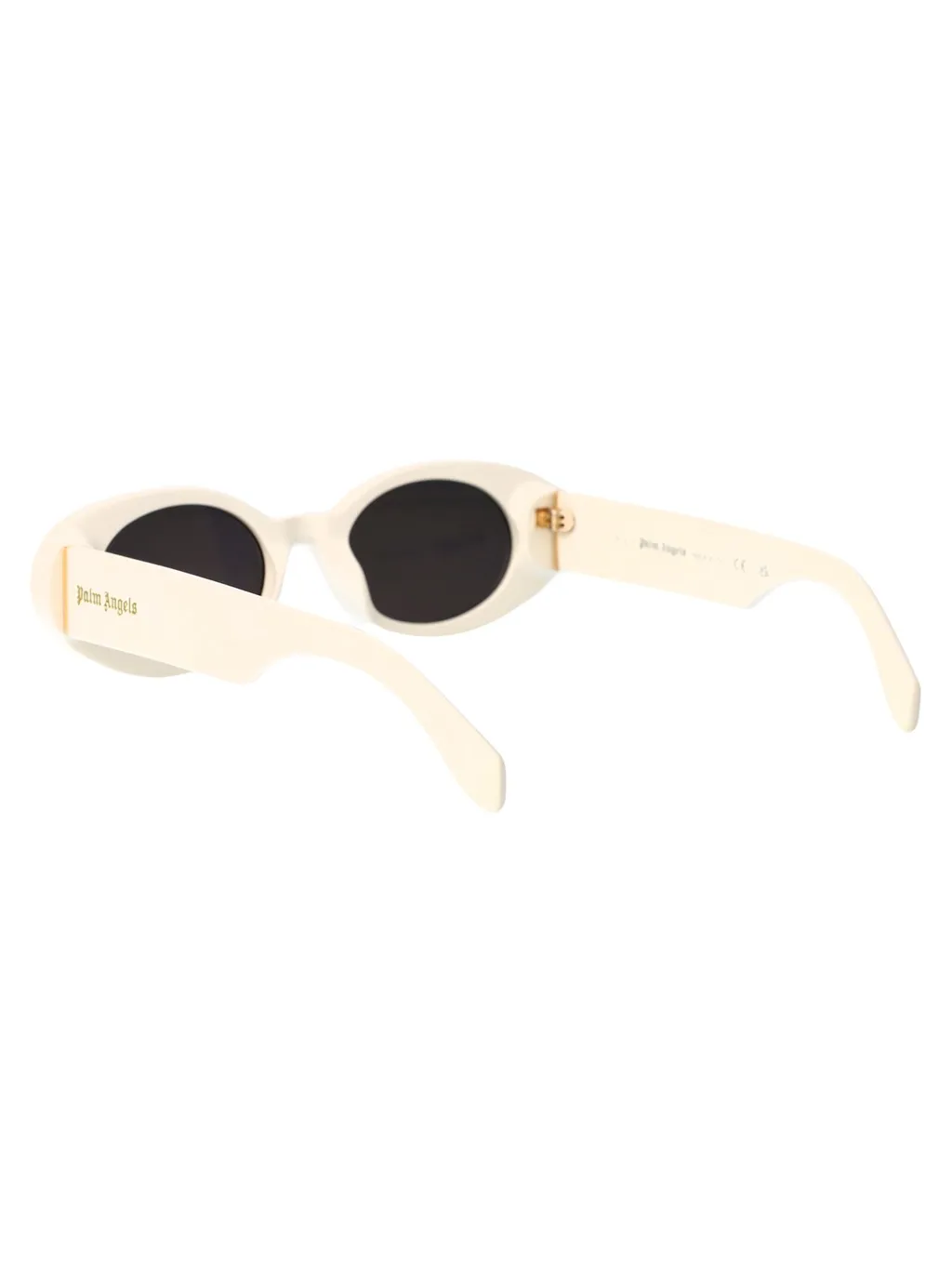 Palm Angels Eyewear Gilroy Oval Frame Sunglasses