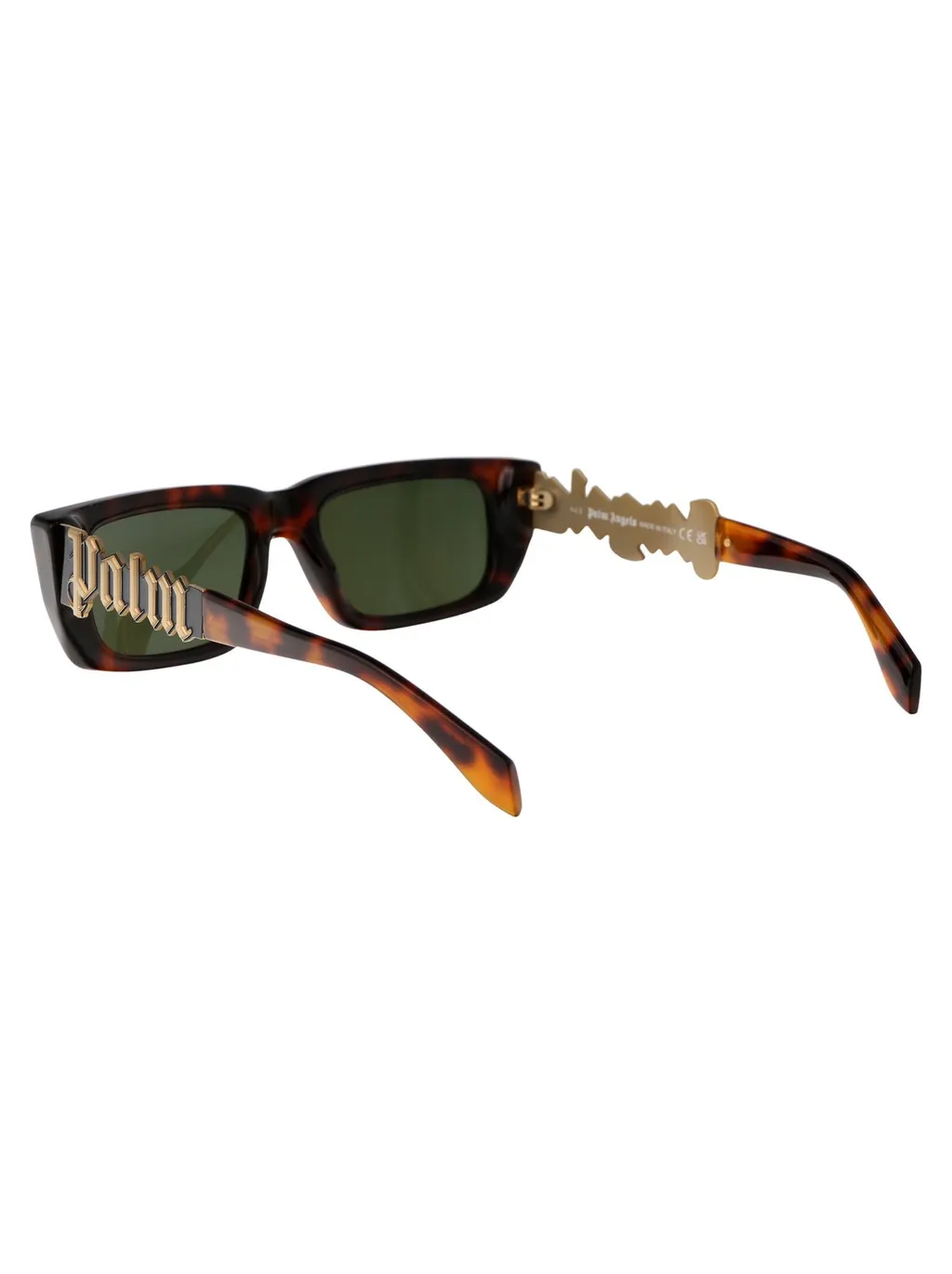 Palm Angels Milford Rectangular-Frame Sunglasses