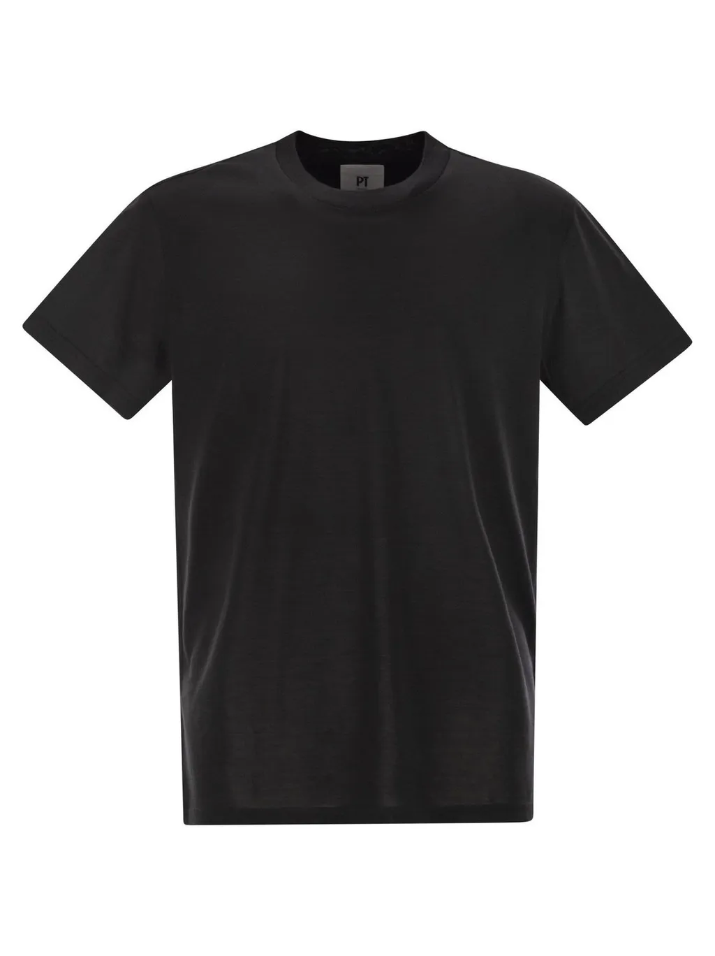 Pt Torino Silk-Cotton Jersey Top