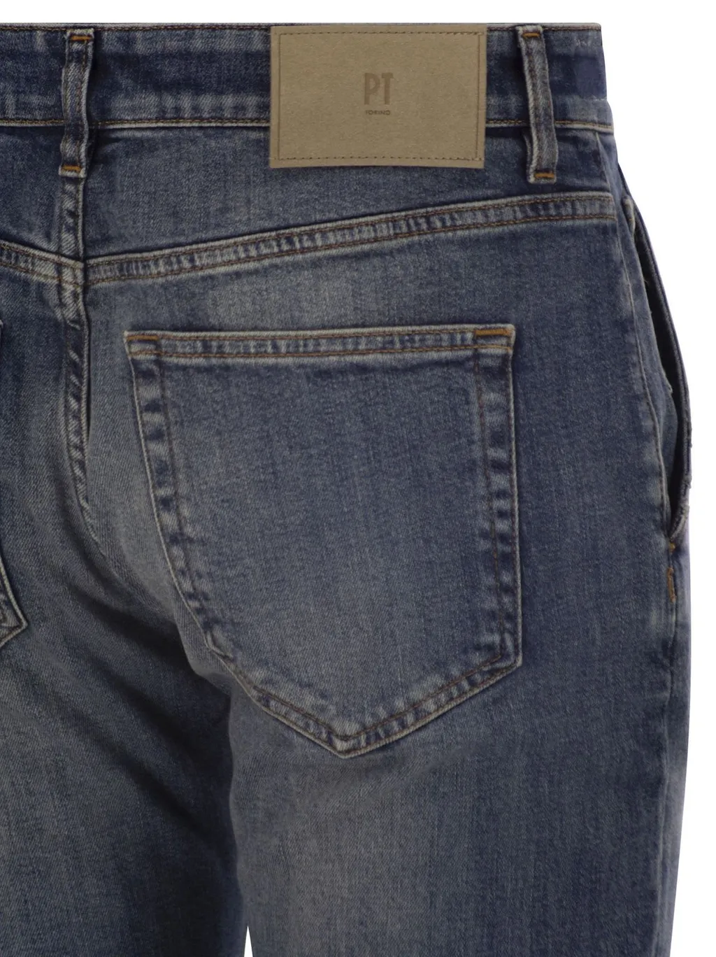 Pt Torino Tapered Stretch Jeans