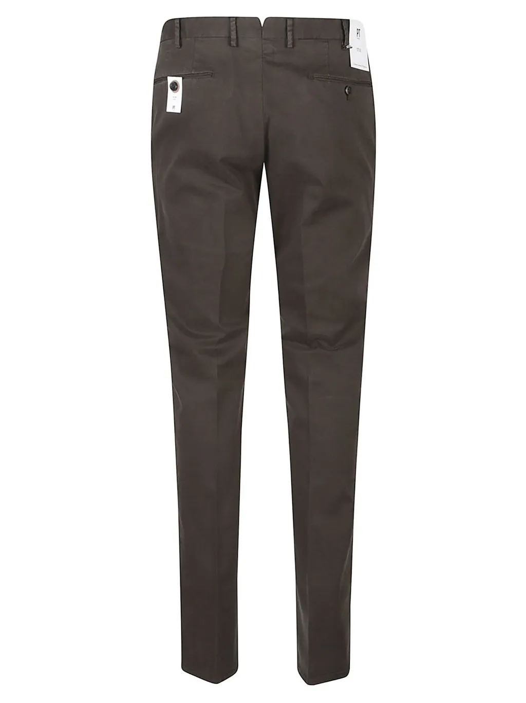 Pt Torino Slim Flat Front Pants