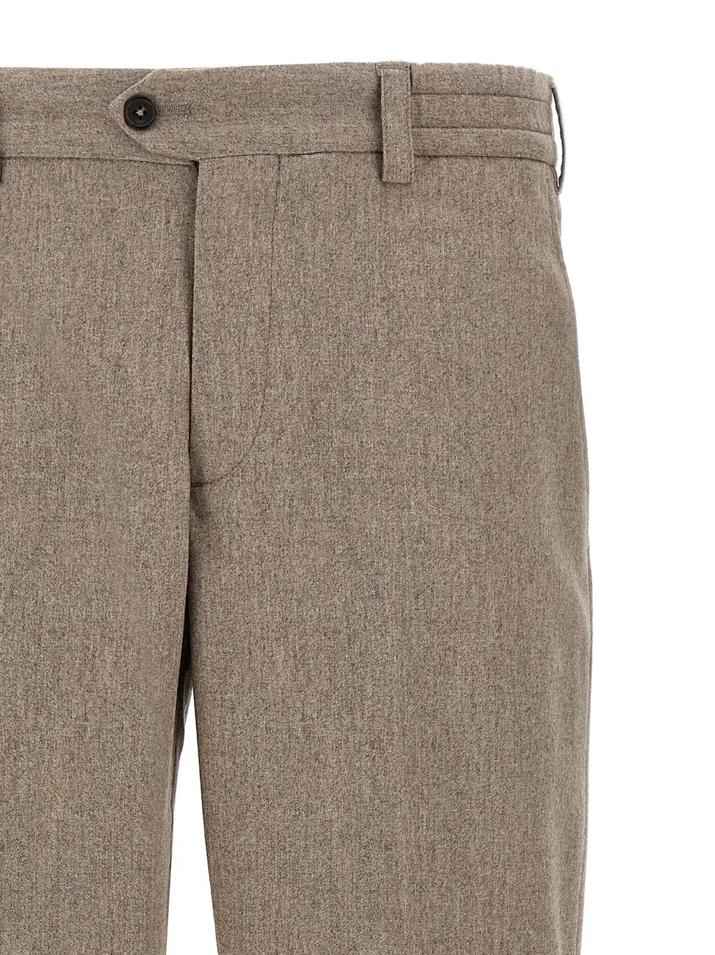 Pt Torino Rebel Wool Straight-Leg Pants
