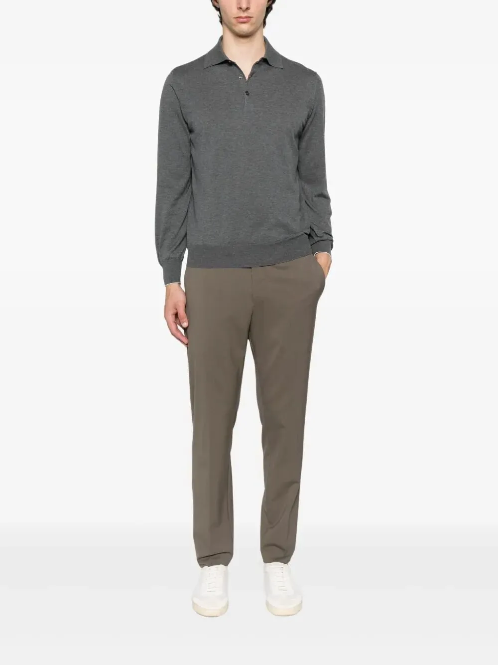 Pt Torino Dieci Wool Blend Pants