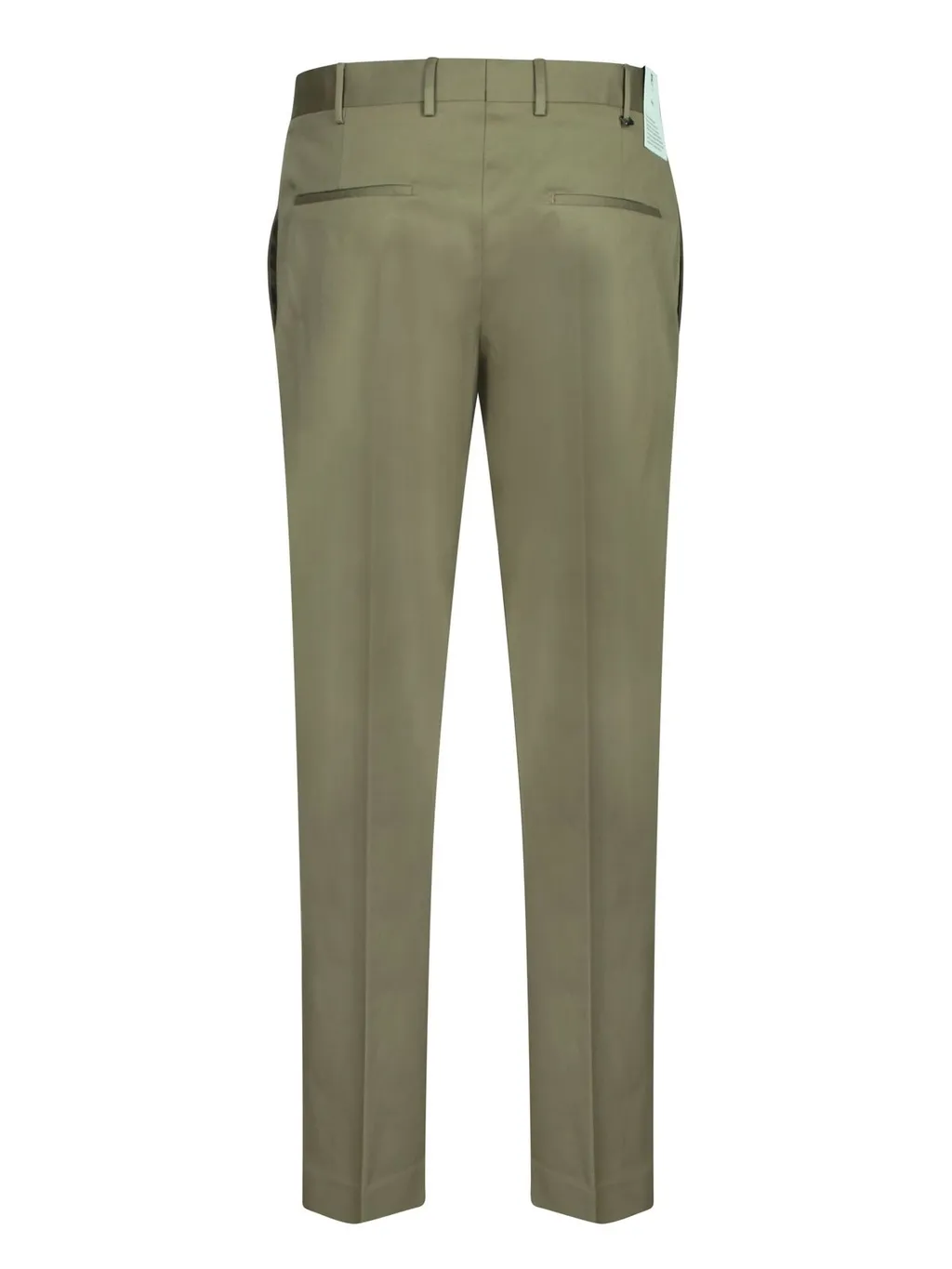 Pt Torino Twill Zip-Closure Pants