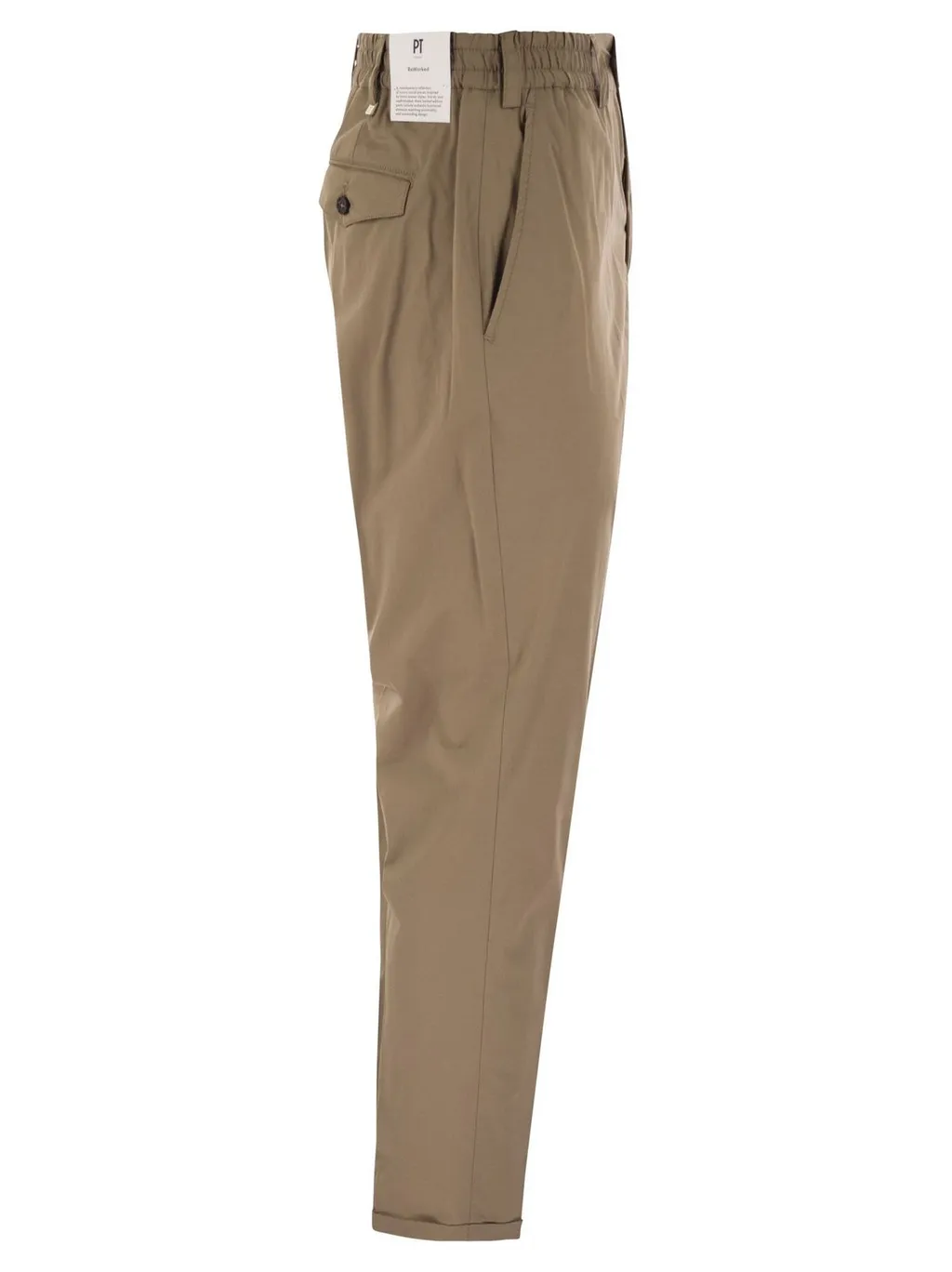Pt Torino Elasticated Waistband Pants