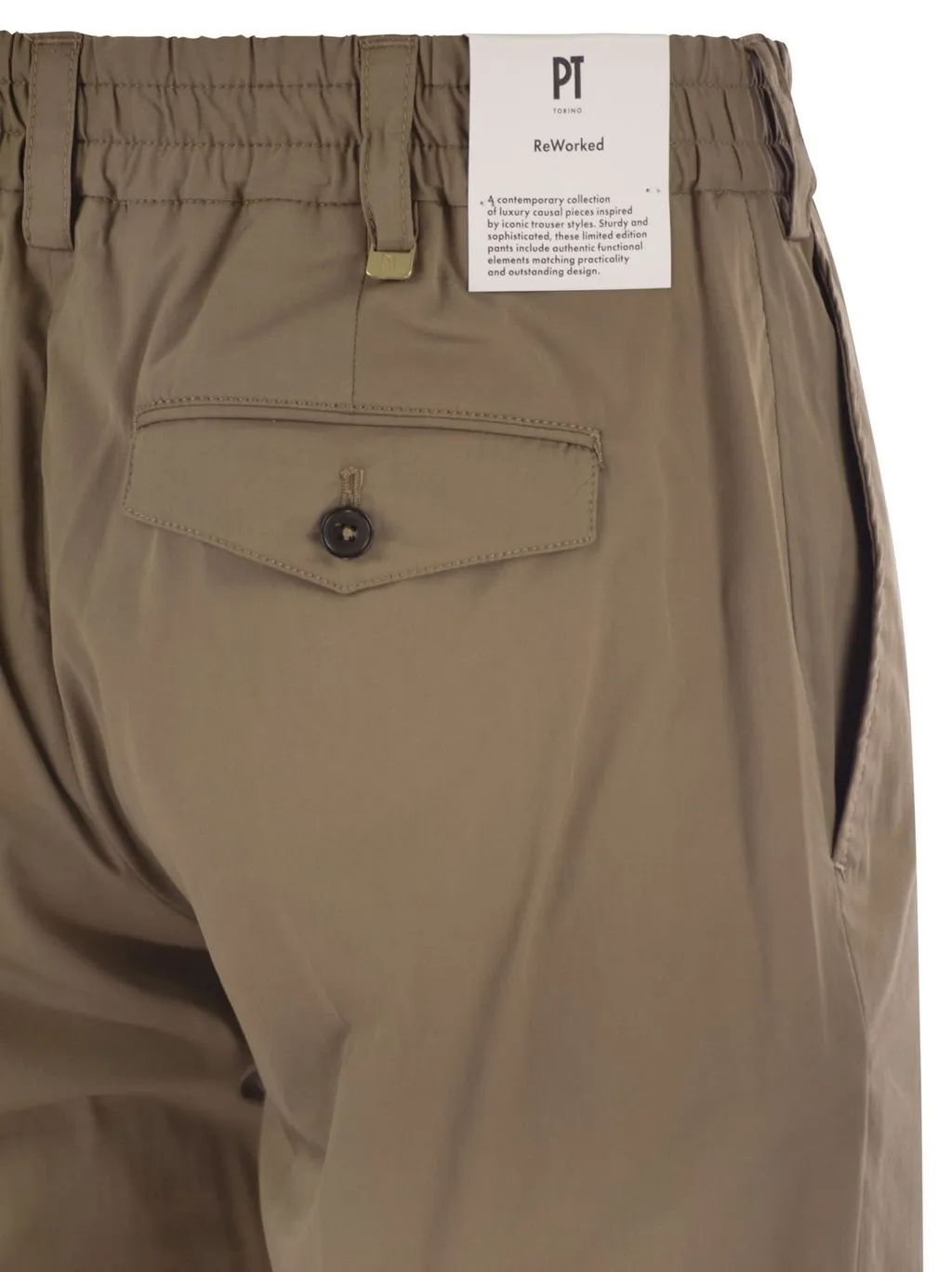 Pt Torino Elasticated Waistband Pants