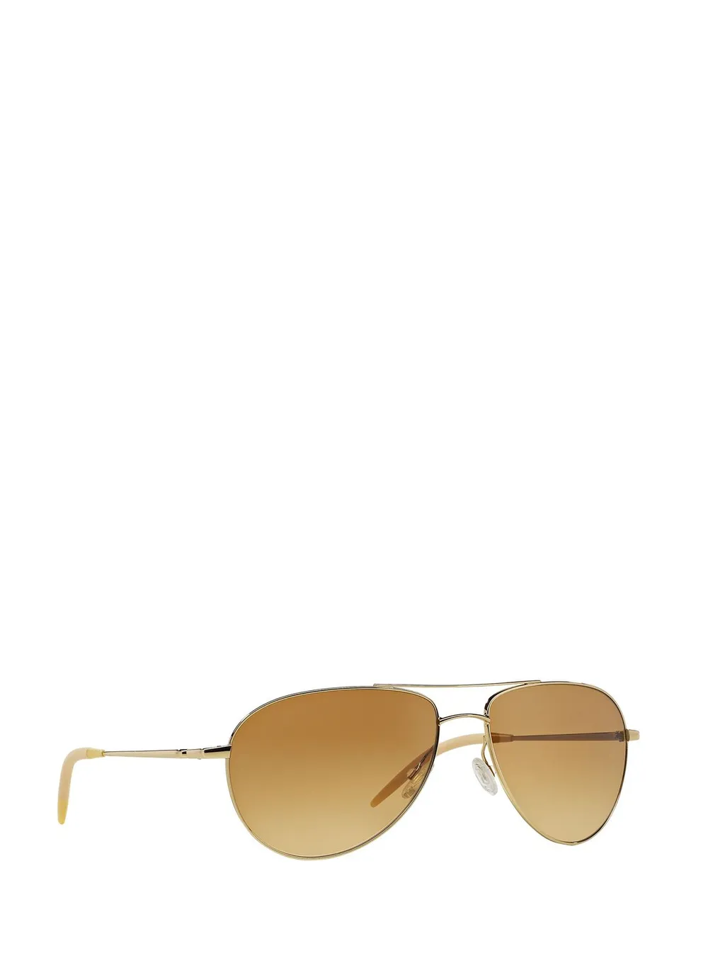 Oliver Peoples Benedict Aviator Frame Sunglasses