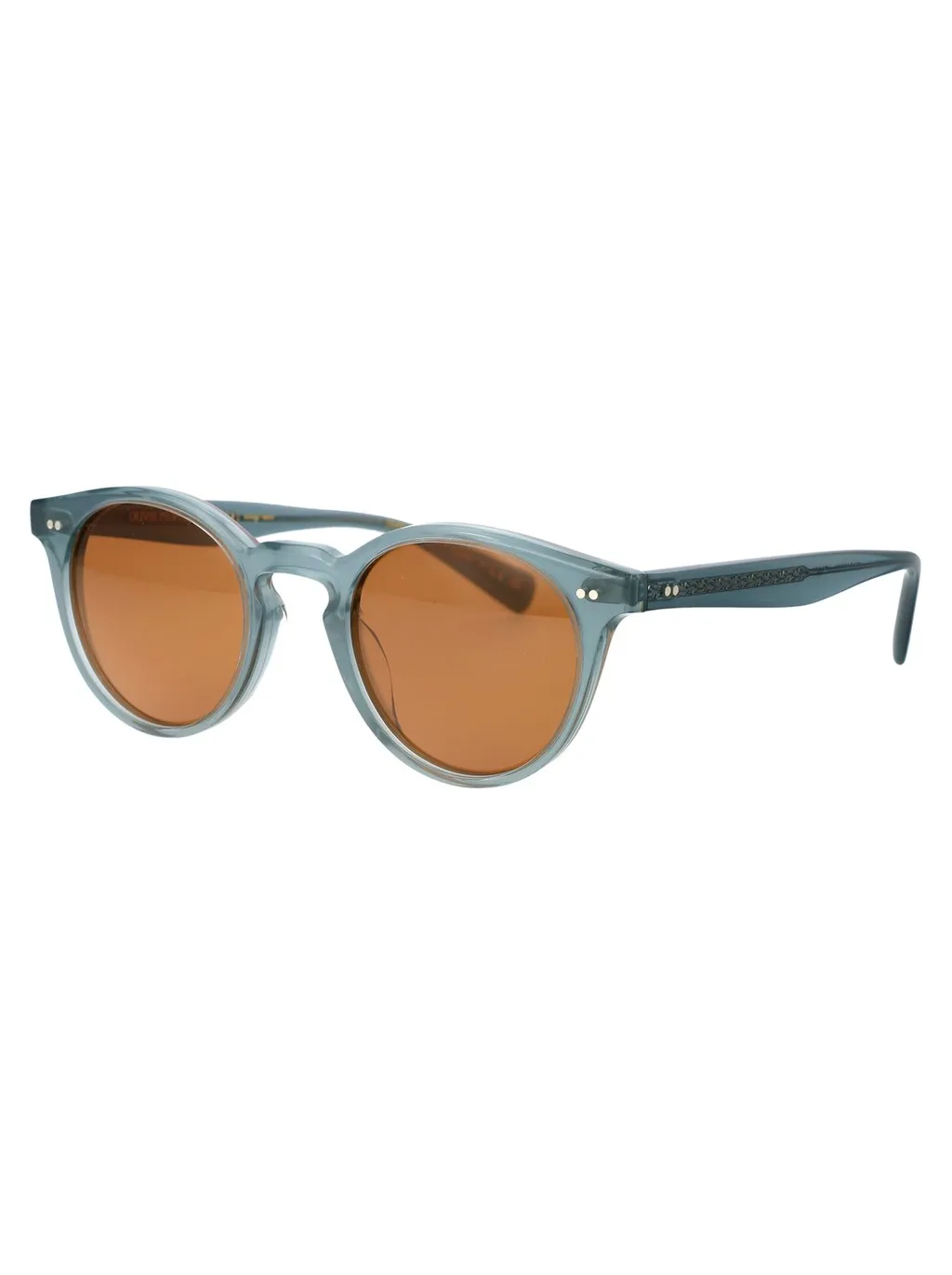Oliver Peoples Romare Oval Frame Sunglasses