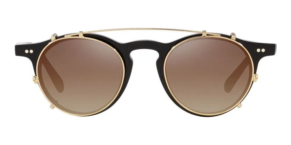 Oliver Peoples Op-13 Clip Round Frame Sunglasses