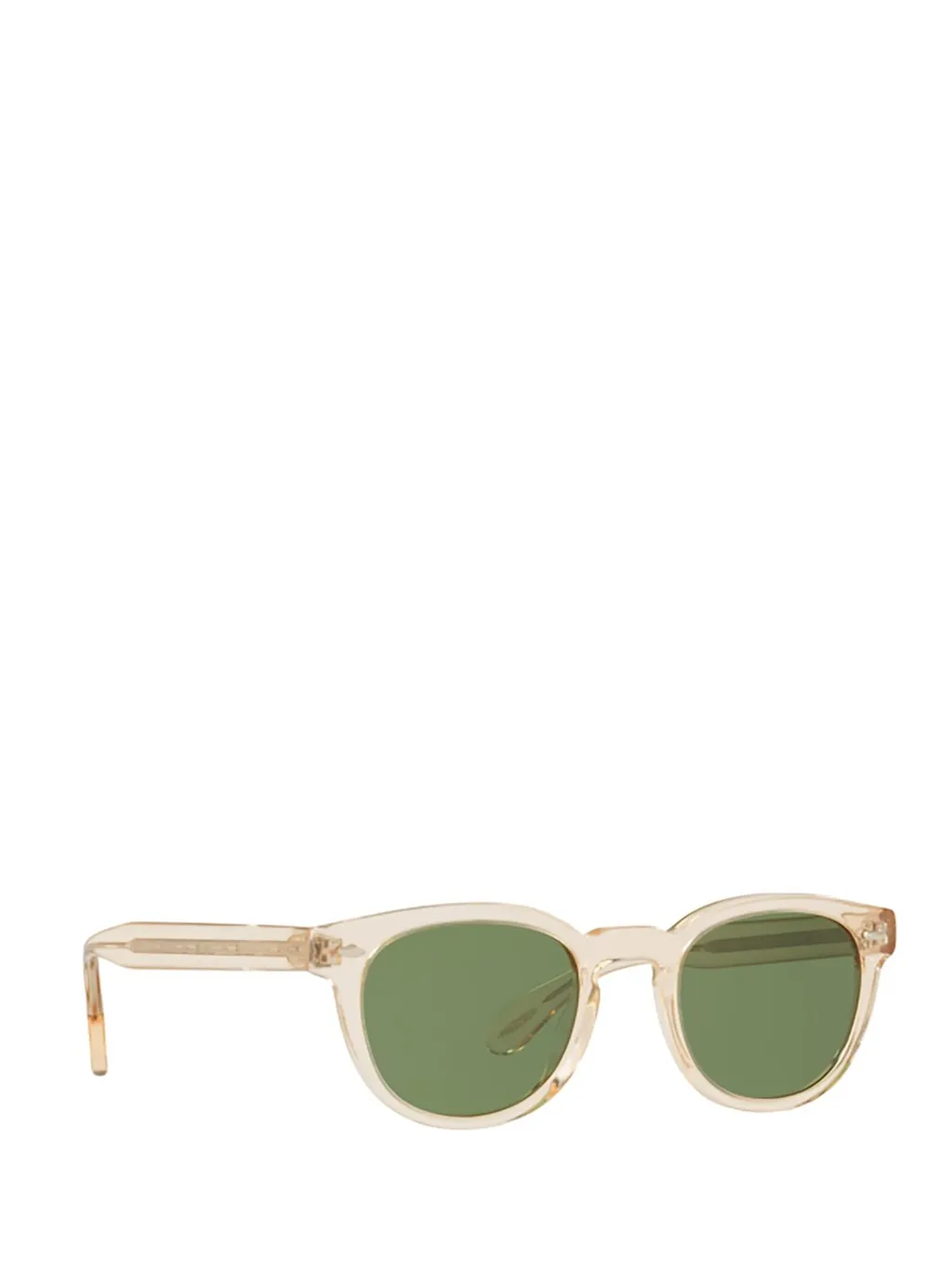 Oliver Peoples Sheldrake Round Frame Sunglasses