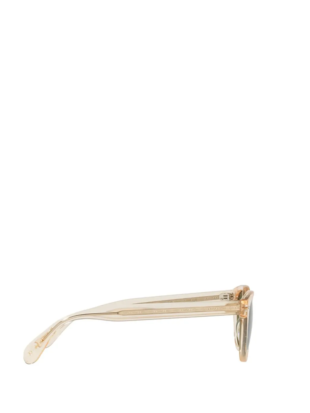 Oliver Peoples Sheldrake Round Frame Sunglasses