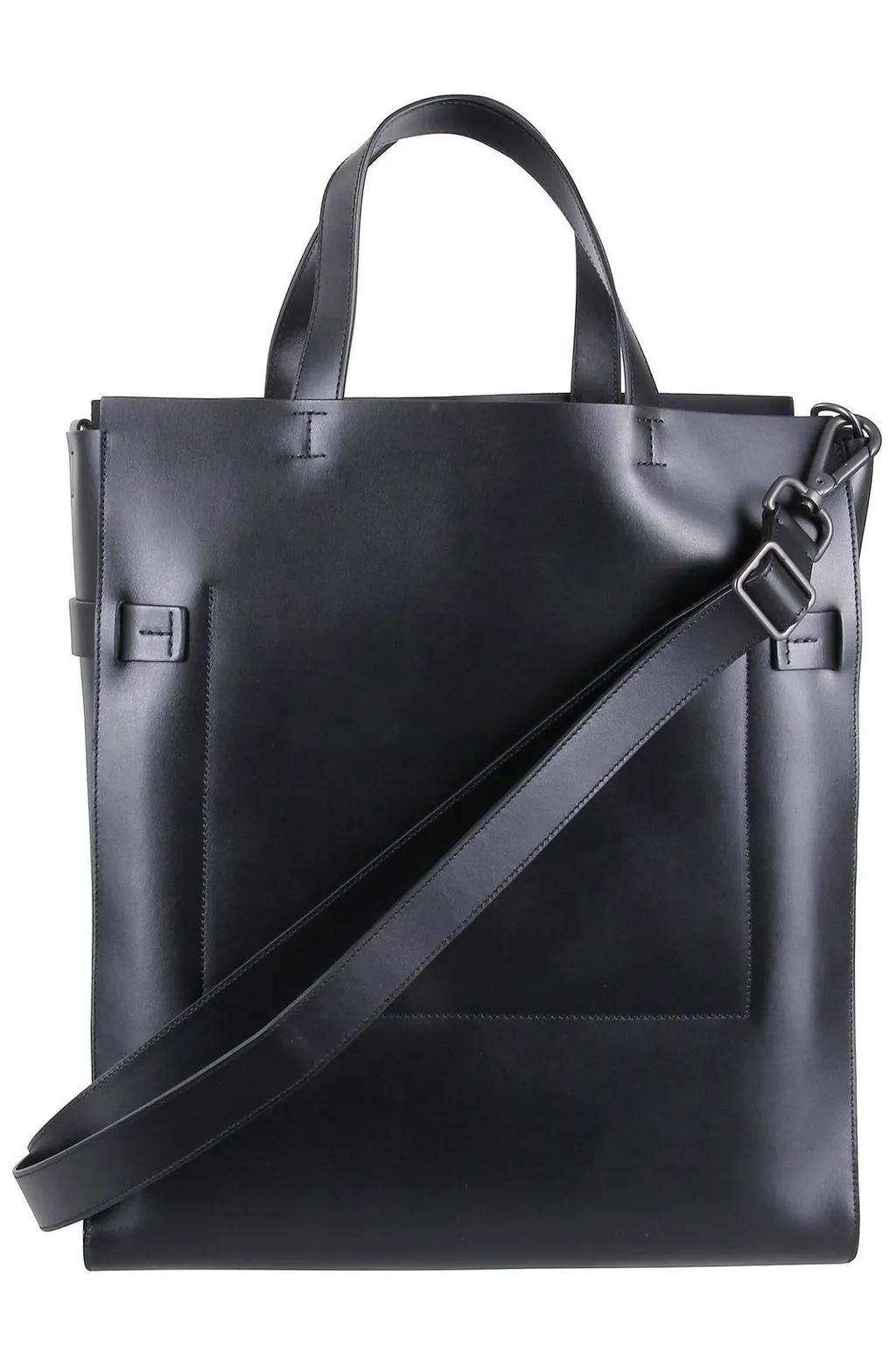 Orciani Buckle-Detail Top Handle Bag