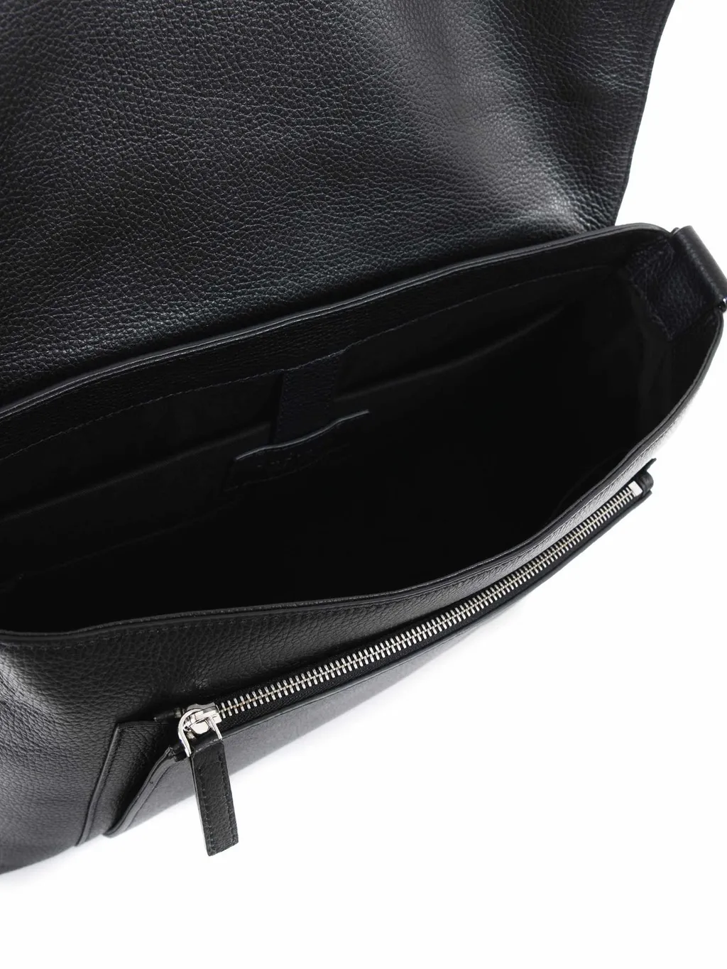 Orciani Logo Lettering Messenger Bag