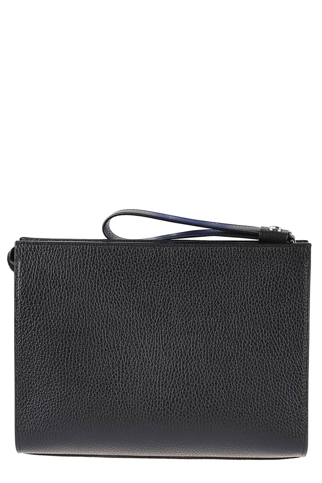 Orciani Logo Lettering Clutch Bag
