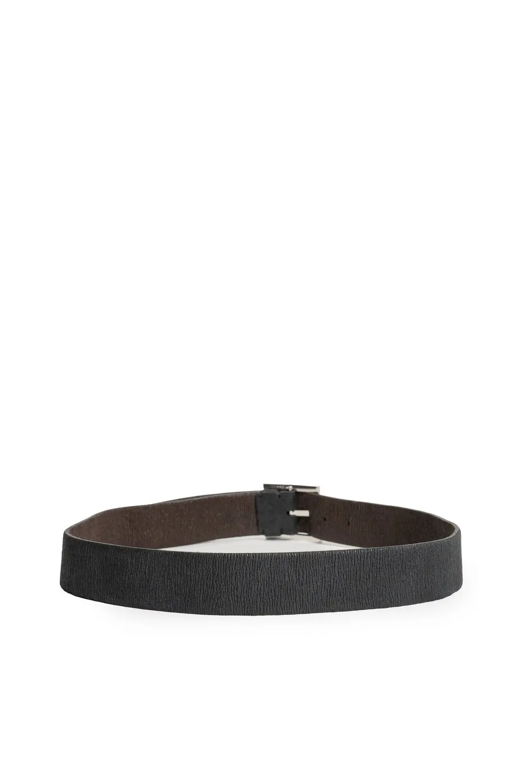 Orciani Logo Embossed Buckle Belt