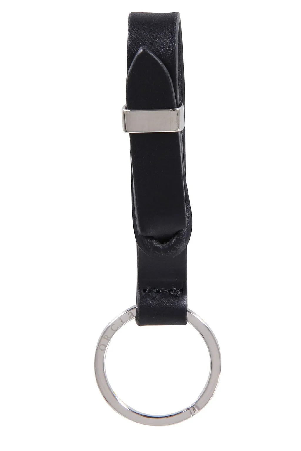Orciani Logo-Engraved Keychain