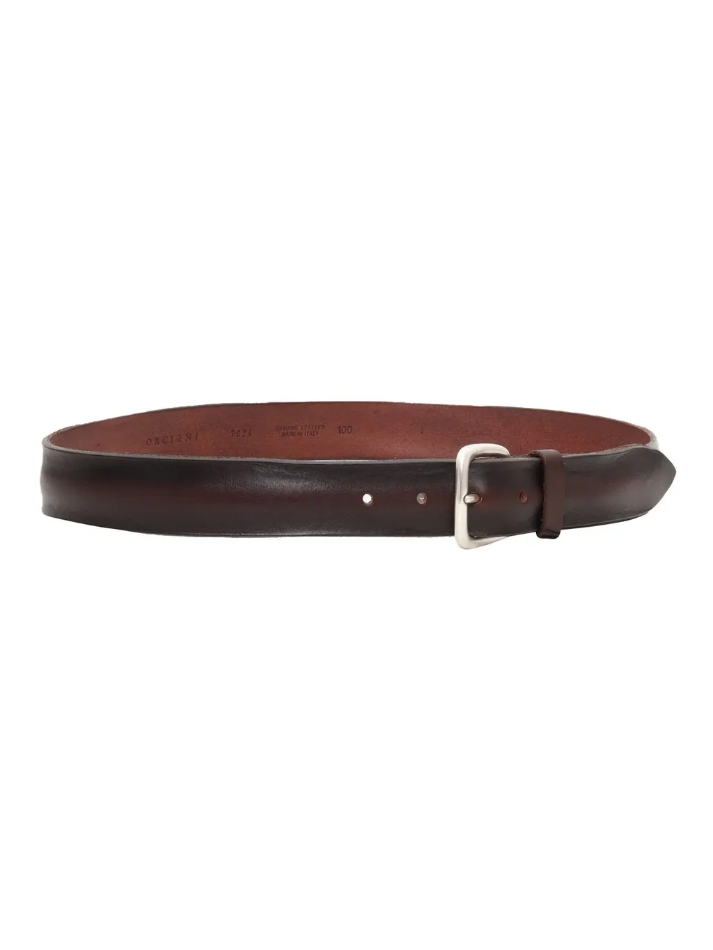 Orciani Geometric Buckle Belt