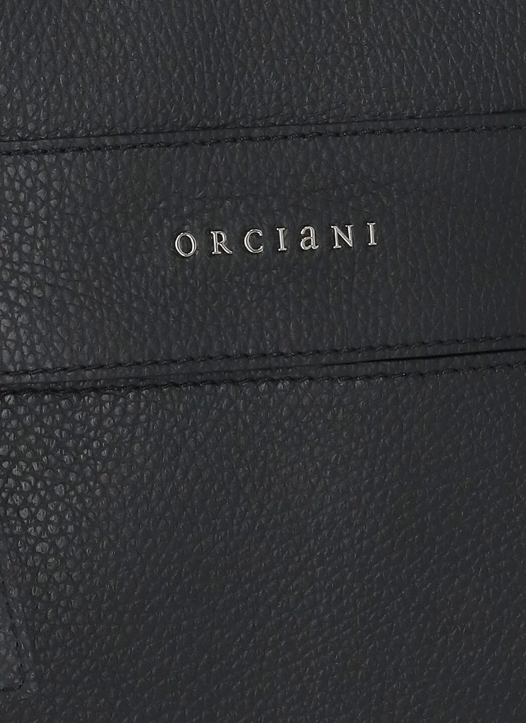 Orciani Mini Micron Logo Lettering Messenger Bag
