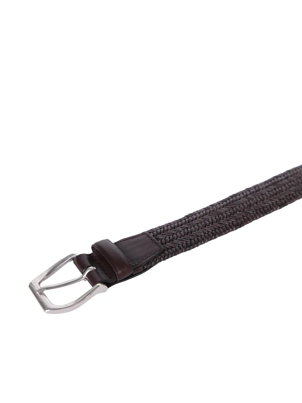 Orciani Wide Braided Belt