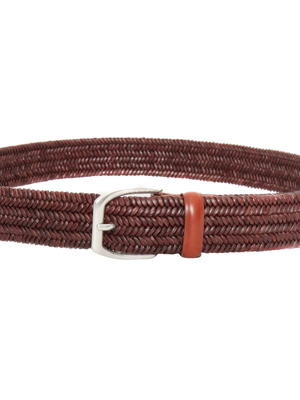 Orciani Wide Braided Belt
