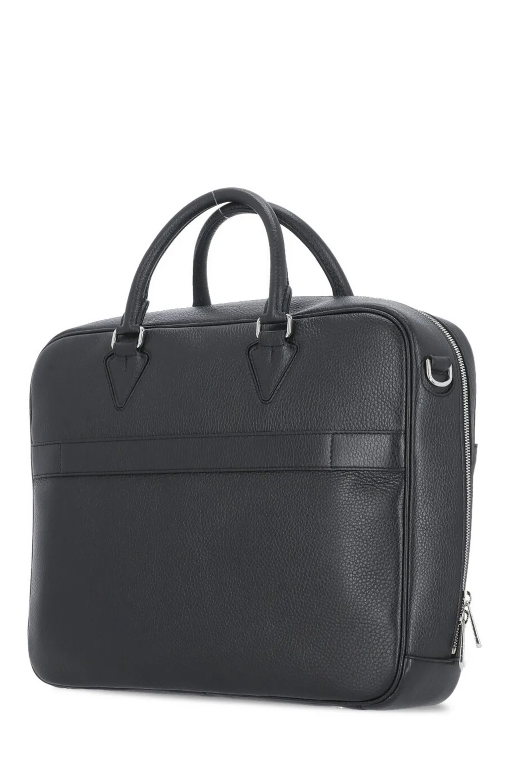 Orciani Logo Lettering Business Bag