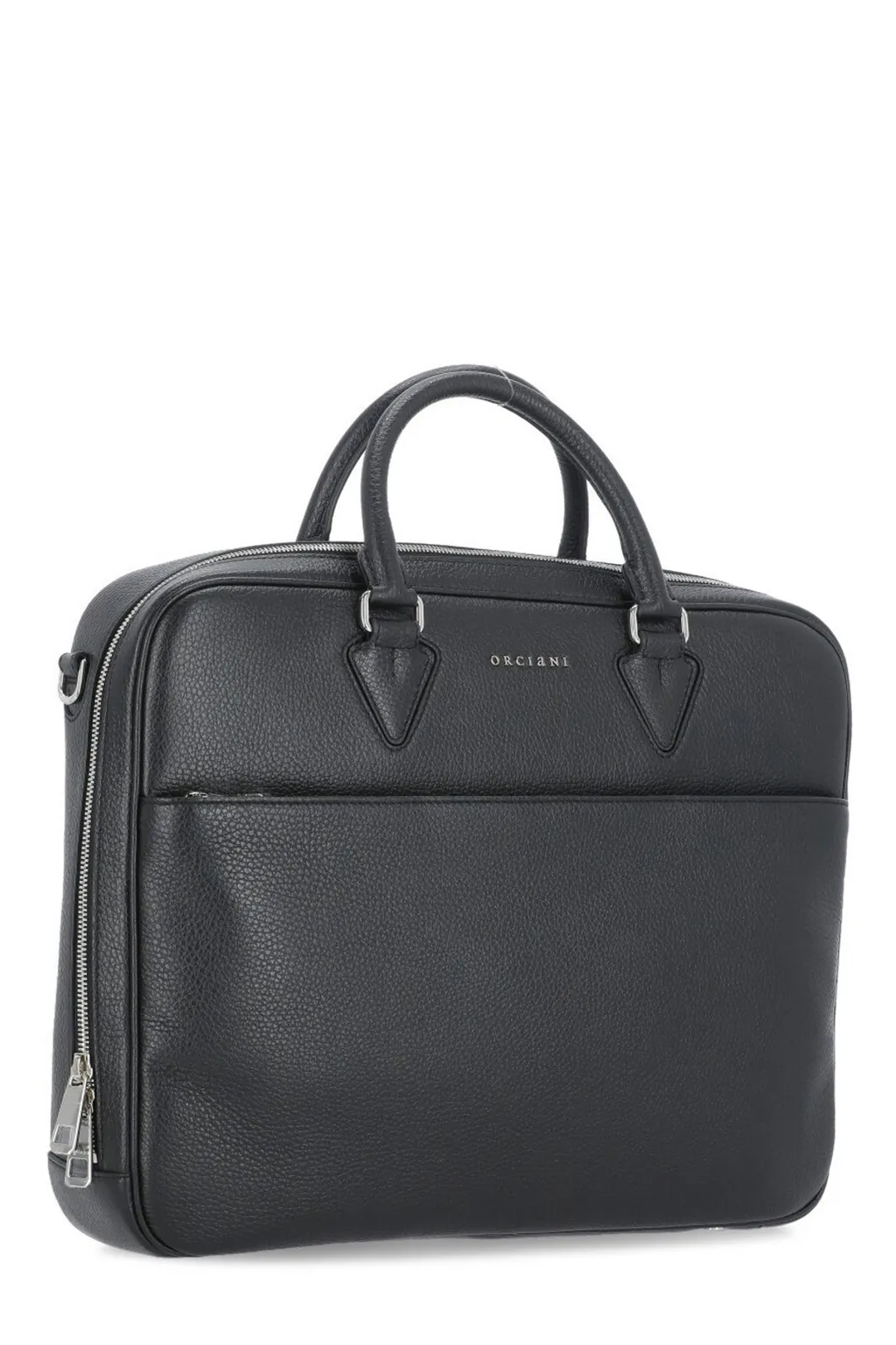 Orciani Logo Lettering Business Bag
