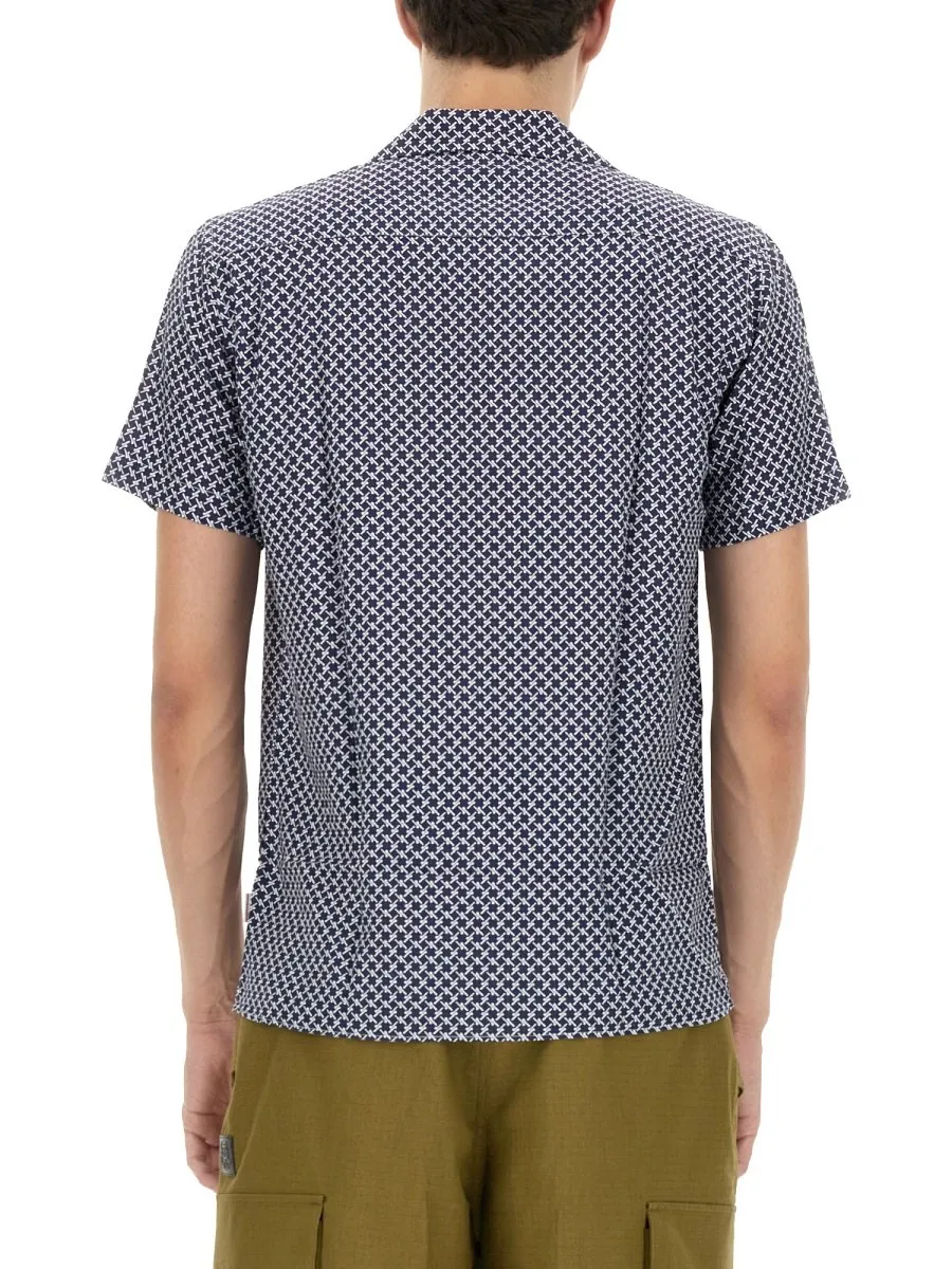 Orlebar Brown Geometric Print Shirt