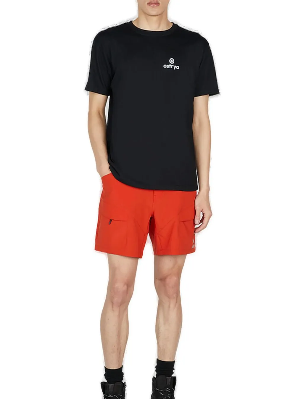 Ostrya Core Logo Equi Crewneck T-Shirt