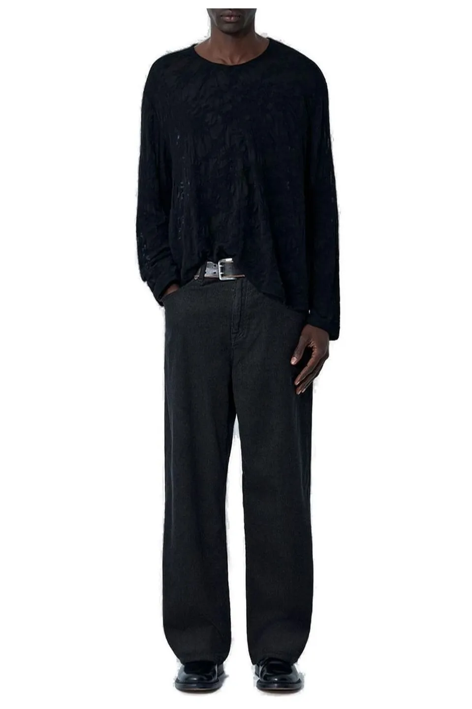 Our Legacy Double Lock U-Neck Top