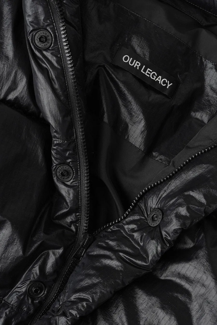 Our Legacy Zip-Up High Neck Jacket