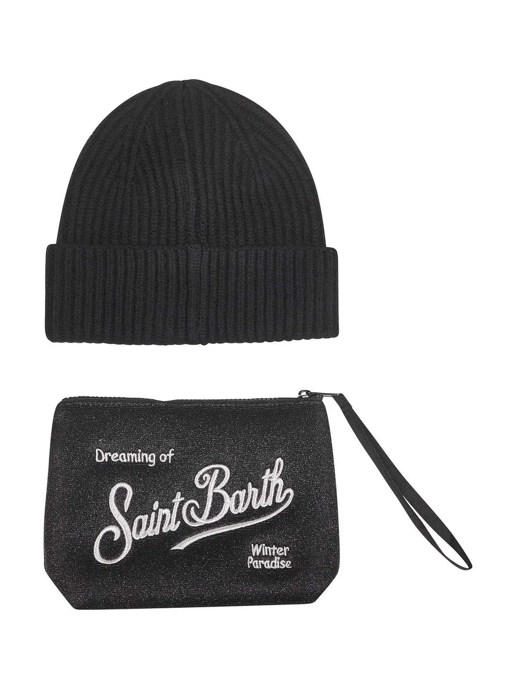 Mc2 Saint Barth Embroidered Clutch Bag