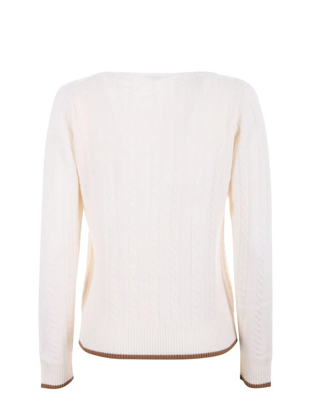 Mc2 Saint Barth Laroche Cable-Knit Sweater