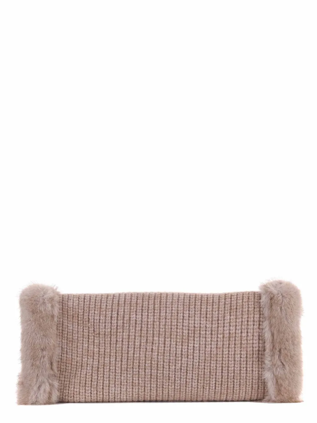Mc2 Saint Barth Colette Shearling Shoulder Bag