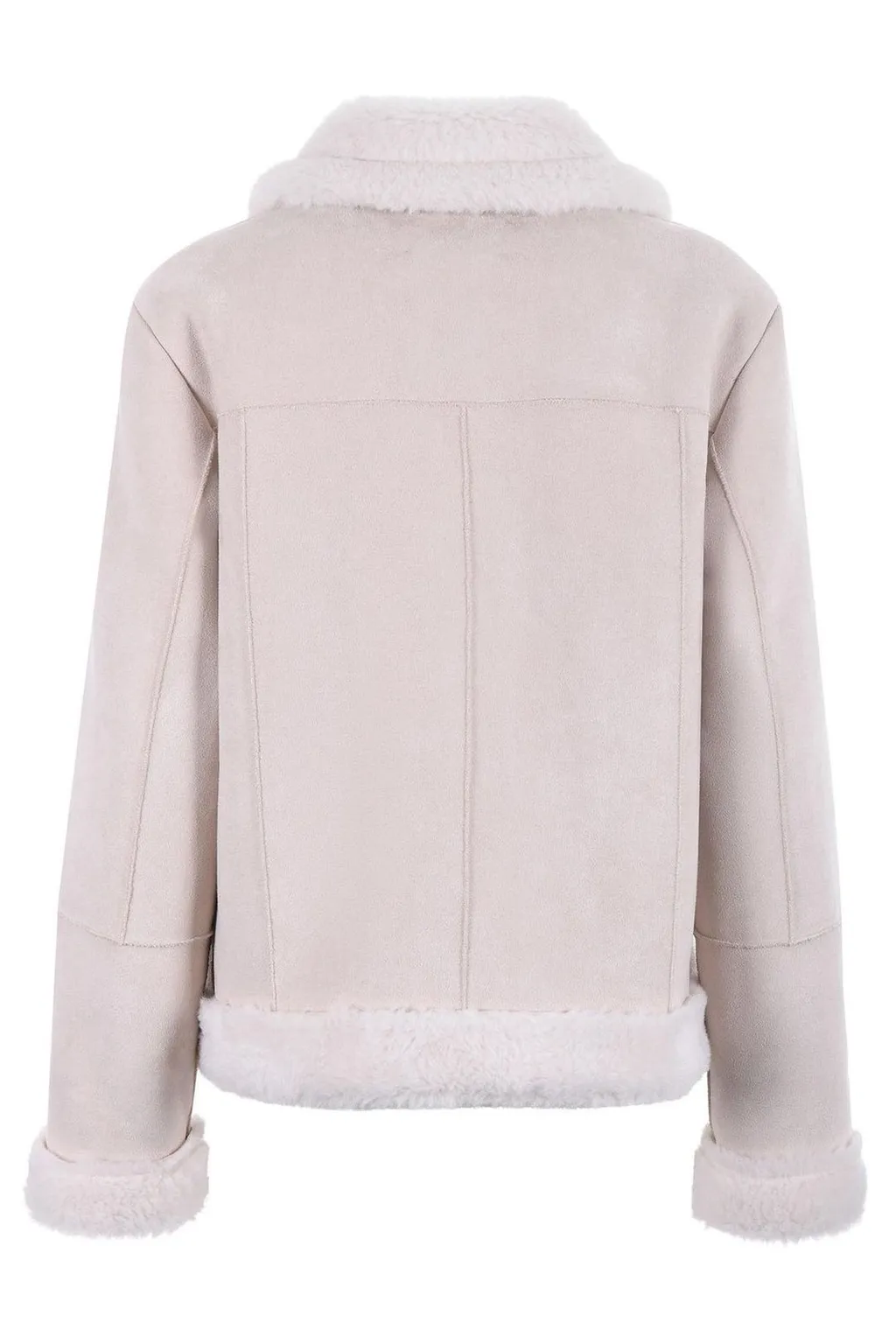 Mc2 Saint Barth Lorayne Shearling Jacket