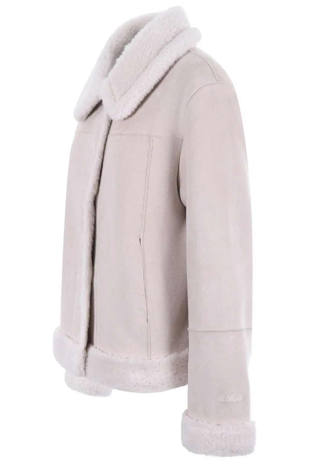 Mc2 Saint Barth Lorayne Shearling Jacket