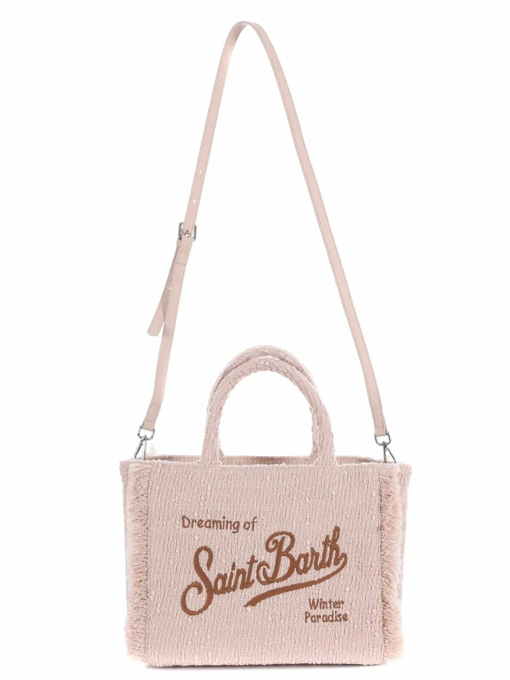 Mc2 Saint Barth Tweed Shoulder Bag