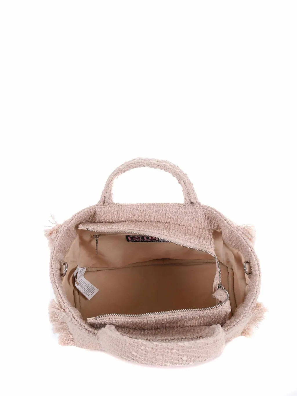 Mc2 Saint Barth Tweed Shoulder Bag