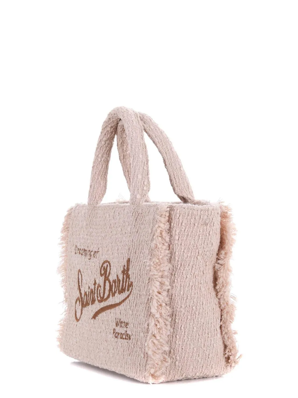 Mc2 Saint Barth Tweed Shoulder Bag