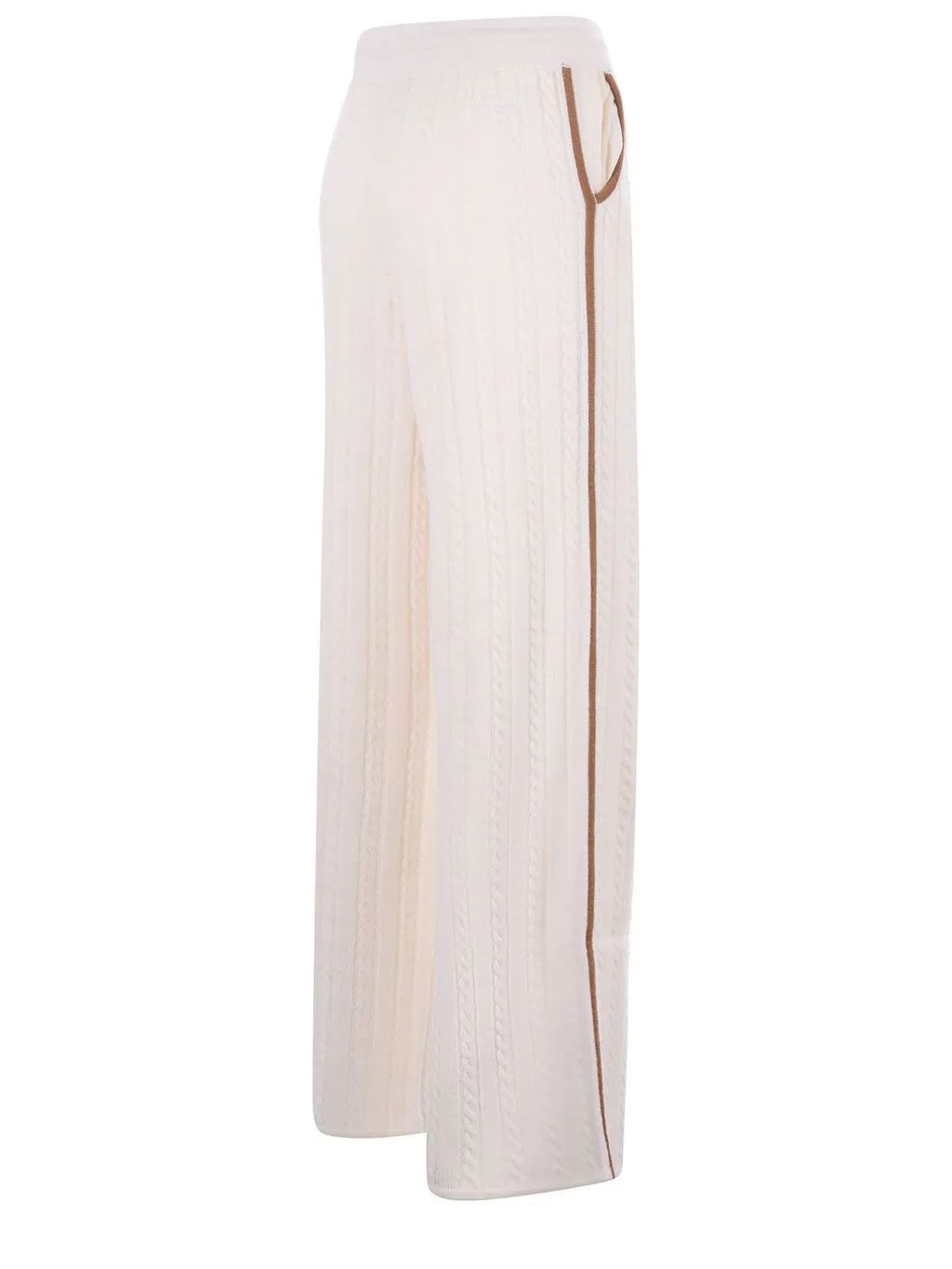 Mc2 Saint Barth Dinard Cable-Knit Pants