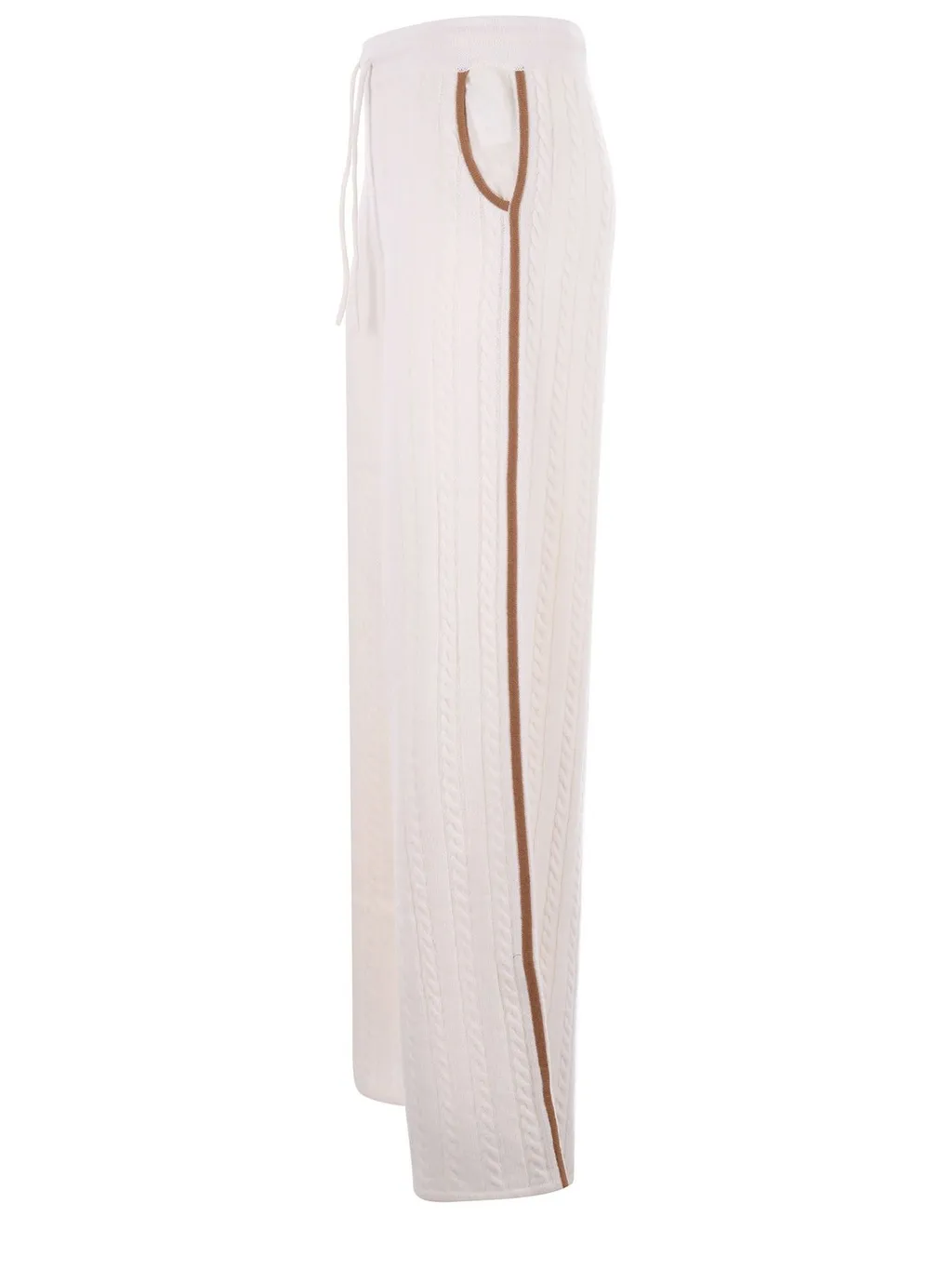 Mc2 Saint Barth Dinard Cable-Knit Pants