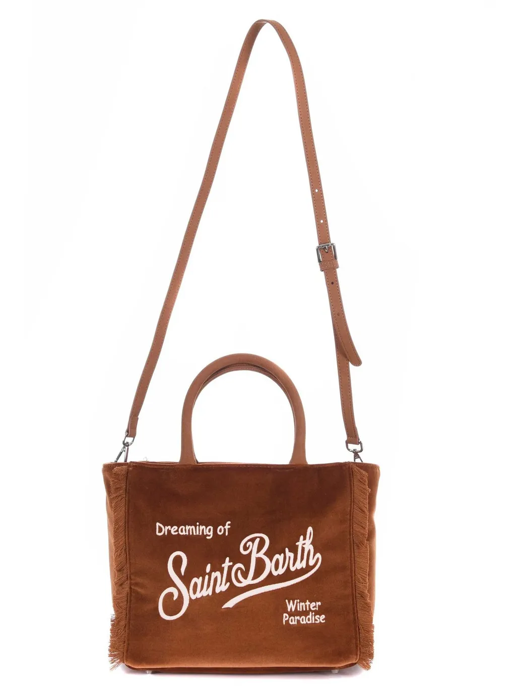 Mc2 Saint Barth Colette Velvet Tote Bag