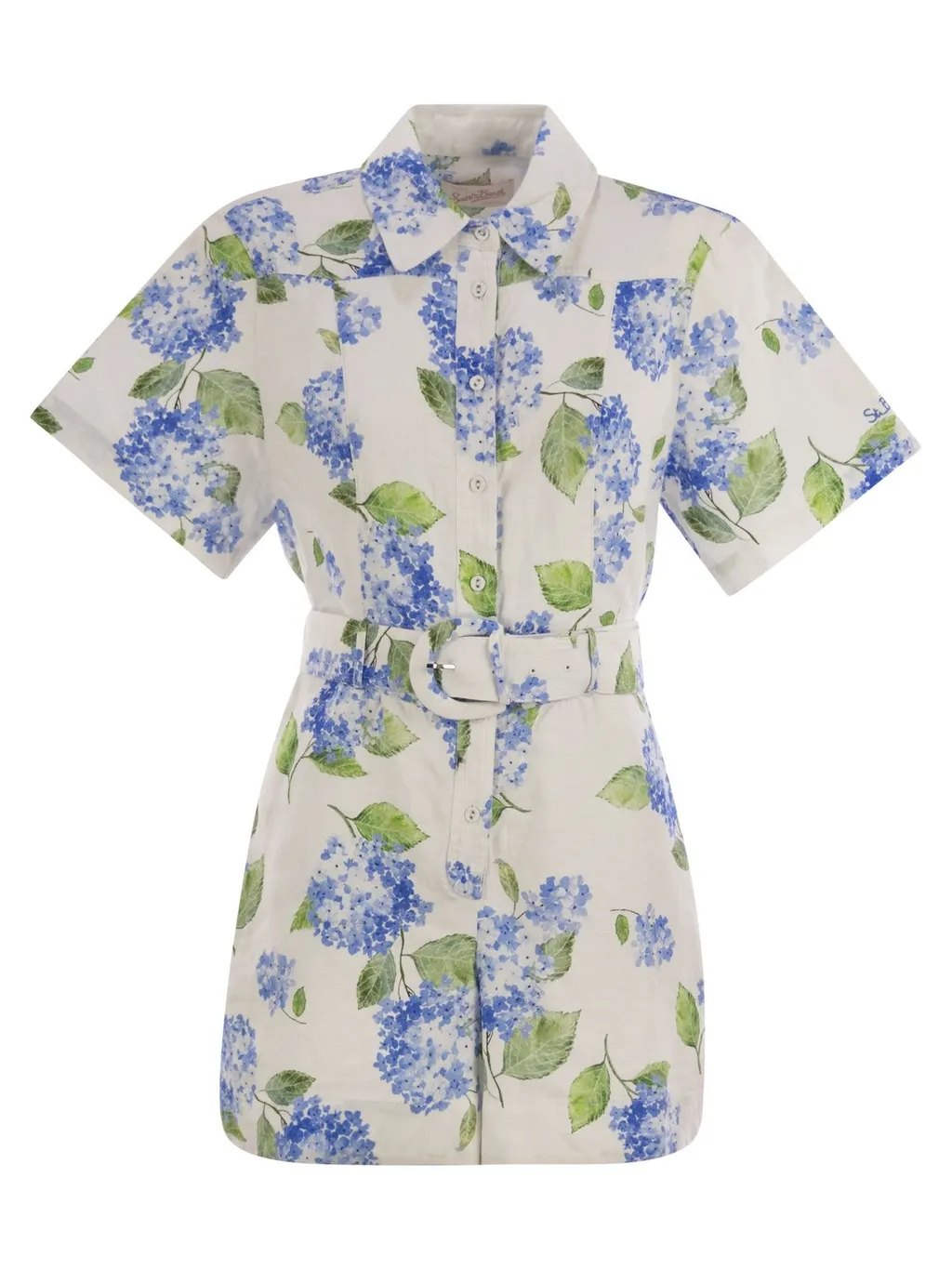 Mc2 Saint Barth Carola Belted Playsuit