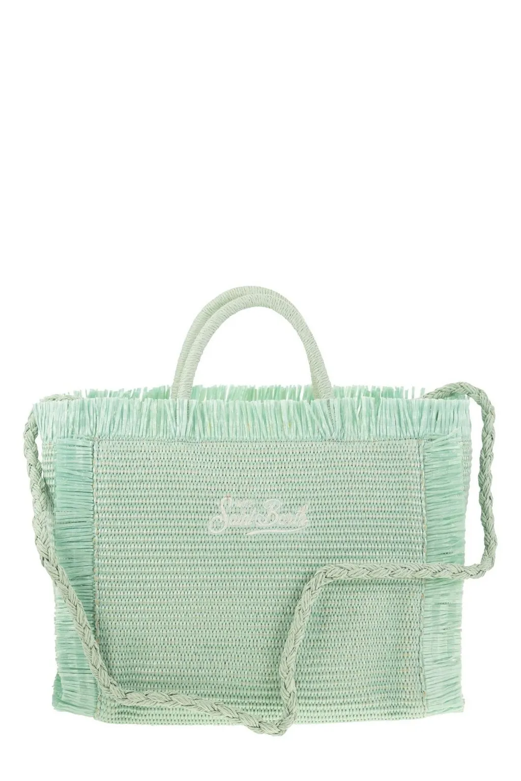 Mc2 Saint Barth Flower Embellished Top Handle Tote Bag