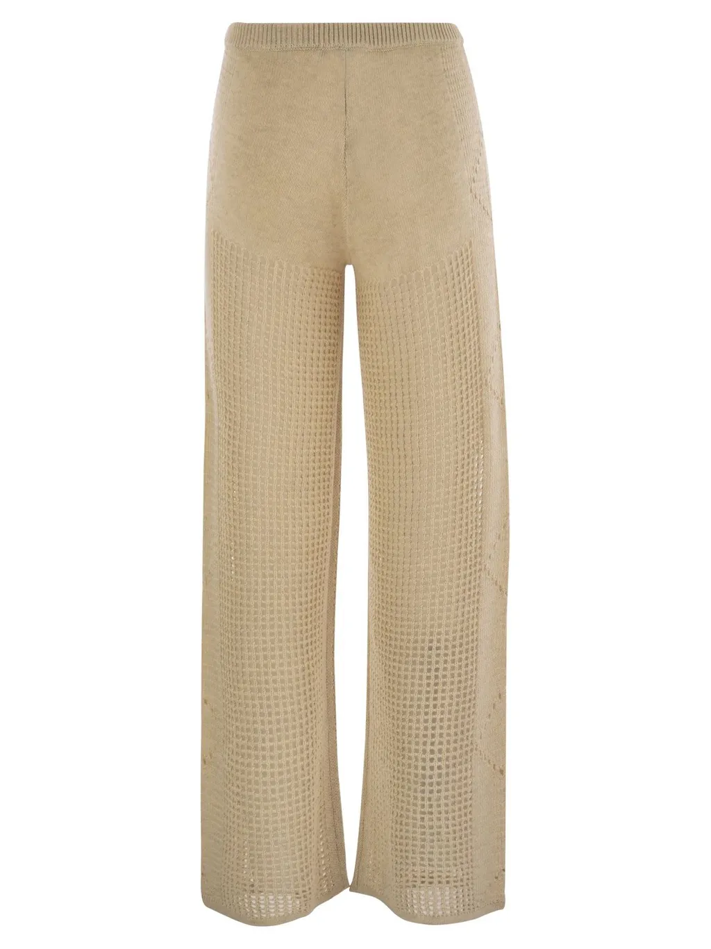 Mc2 Saint Barth Alva Crochet Flared Pants